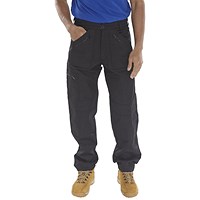 Beeswift Action Work Trousers, Black, 46S