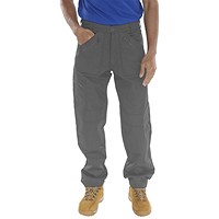 Beeswift Action Work Trousers, Grey, 38T