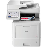 Brother MFC-L9630CDN A4 Wired All-In-One Colour Laser Printer, White Brother MFC-L9630CDN A4 Wired All-In-One Colour Laser Printer, White