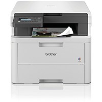 Brother DCP-L3520CDW A4 Wireless 3-In-1 Colour Laser Printer, White Brother DCP-L3520CDW A4 Wireless 3-In-1 Colour Laser Printer, White