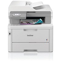 Brother MFC-L8390CDW A4 Wireless All-in-One Colour Laser Printer, All-in-One, Grey Brother MFC-L8390CDW A4 Wireless All-in-One Colour Laser Printer, All-in-One, Grey