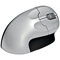 Bakker Elkhuizen Vertical Grip Right Handed Mouse, Wireless - Get Free Mousepad