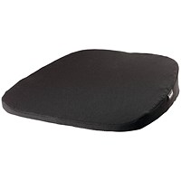 Fellowes Breyta Wedge Seat Cushion, Black