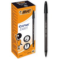 Bic Cristal Grip Ball Pen Blue Pack 20 - Hunt Office UK