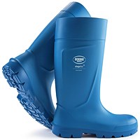 Bekina Steplite Easygrip Safety S4 Wellington Boots, Blue, 3.5