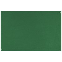 Bi-Office Unframed Noticeboard, 875x575mm, Green