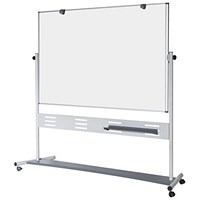 Bi-Office Evolution Magnetic Lacquered Steel Mobile Board, 1200x900mm