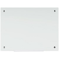 Bi-Office River Magnetic Glass Board, 1800x1200mm, White