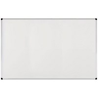 Bi-Office Earth Kyoto Double-Sided Magnetic Drywipe Easel Panel, 75x150cm, Aluminium Frame