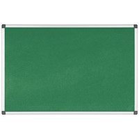 Bi-Office New Generation A9 Felt Noticeboard, 2400x1200mm, Green