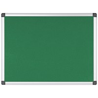 Bi-Office New Generation A9 Felt Noticeboard, 600x450mm, Green