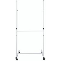 Bi-Office Ultimate Grey Mobile Board Structure, 80 Degree Angle,770x1510mm