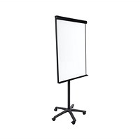 Bi-Office Classic Magnetic Mobile Easel, 70x100cm, Black