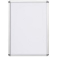 Bi-Office Curled Snap Display Frame, A2, Aluminium Plastic Corners