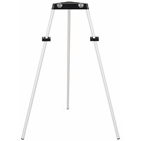 Bi-Office Earth Tripod, Aluminium Structure with Plastic Tray