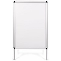 Bi-Office Freestanding A-Frame Poster Display, Aluminium Frame, A0