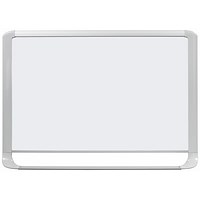 Bi-Office Mastervision Magnetic Enamel Whiteboard, 1800x1200mm