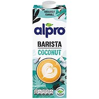 Alpro Barista Coconut Milk, 1 Litre, Pack of 12