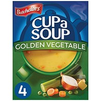 Batchelors Golden Vegetable Cup a Soup, 82g, Pack of 4