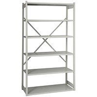 Bisley Shelving Starter Kit, W1000 x D300mm, Grey