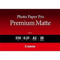 Canon PM-101 A2 Matte White Photo Paper - 8657B017