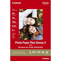 Canon PP-201 Glossy Photo Paper A4 20 Sheets - 2311B019