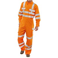 Beeswift Arc Flash GO-RT Coverall, Orange, 40