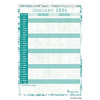 Collins Tara Month To View 2025 Wall Calendar, A3