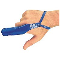 Click Medical Medium Blue Fingerstall, Pack of 10