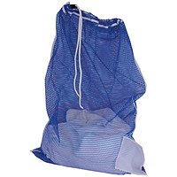 Robert Scott Drawstring Laundry Net, Blue