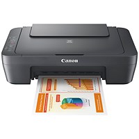 Canon Pixma MG2551S A4 Wired All-In-One Compact Colour Inkjet Printer, Black