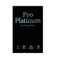 Canon A3+ Pro Platinum Photo Paper, Glossy, 300gsm, Pack of 10