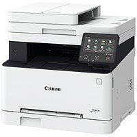 Canon i-Sensys MF655Cdw A4 Wireless Multifunction Colour Laser Printer, White Canon i-Sensys MF655Cdw A4 Wireless Multifunction Colour Laser Printer, White