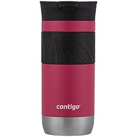 Contigo Byron 2.0 Snapseal Travel Mug, 470ml, Pink