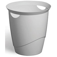 Durable Eco Waste Basket, 16 Litres, Grey