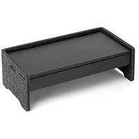 Durable Effect Monitor Stand, Charcoal