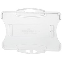 Durable Security Pass Holder, 54x85mm, Clear, Pack of 10