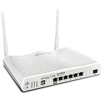 DrayTek Vigor 2865ax Wireless Router DSL Modem, 6-Port Switch 1GbE PPP WAN Ports 2 Wi-Fi 6