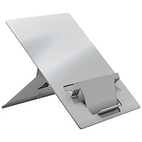 Standivarius Oryx Evo D Ergonomic Laptop Stand with In-Line Document Holder, Silver