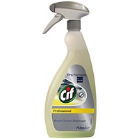 Cif Professional Power Cleaner Degreaser Spray, 750ml Cif Professional Power Cleaner Degreaser Spray, 750ml