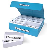 Classmaster Pencil Erasers, Pack of 20