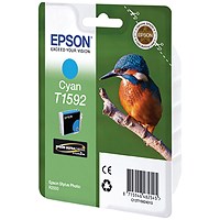 Epson T1592 Cyan UltraChrome Inkjet Cartridge