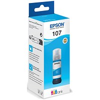 Epson 107 EcoTank Ink Bottle Cyan C13T09B240