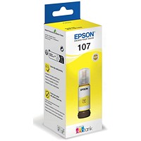 Epson 107 EcoTank Ink Bottle Yellow C13T09B440