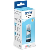 Epson 107 EcoTank Ink Bottle Light Cyan C13T09B540