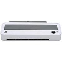 5 Star Hot & Cold Laminator, White, A4