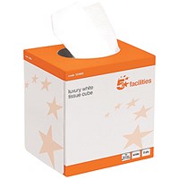 5 Star Facial Tissues, 2-Ply, 24 Cubes of 70 Sheets