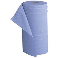 5 Star Facilities Hygiene Couch Rolls 2-Ply 130 Sheets 250mmx40m Blue