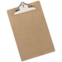 5 Star Office Clipboard Rigid Hardboard for Foolscap and A4