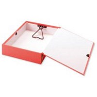 5 Star Office Classic Box File Foolscap Red (Pack of 10)